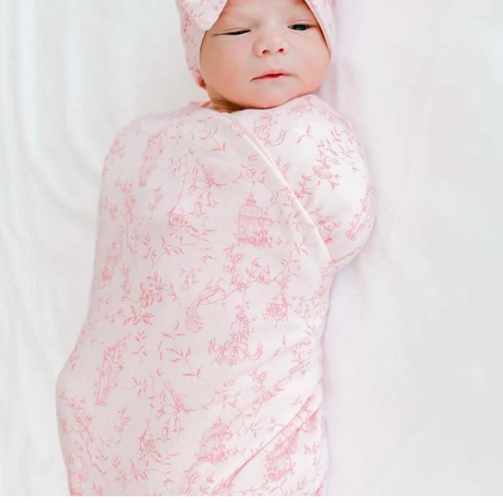 Mama Coco Cocoon Swaddle Pink Baby Swaddle